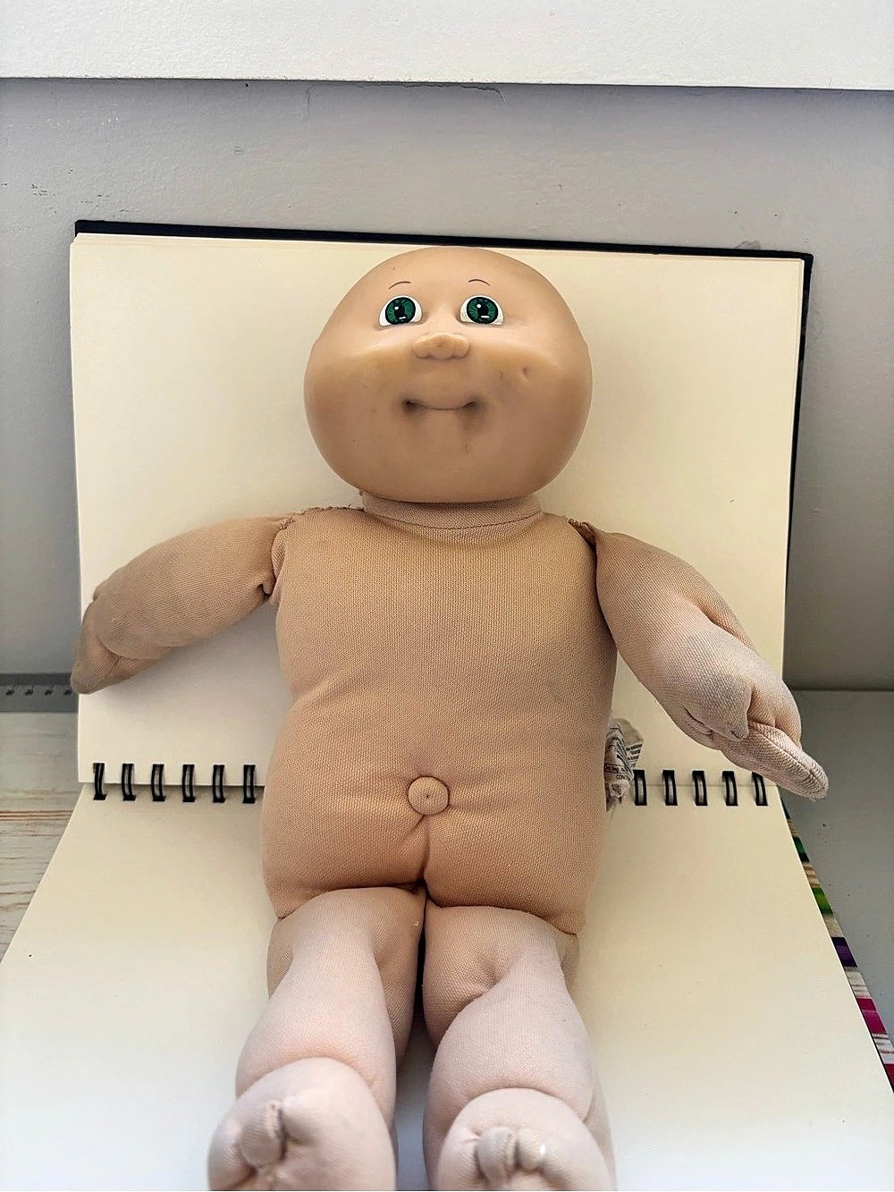 Cabbage Patch Kids Vintage Bald Cabbage Patch Kid Doll Baby Doll Toy